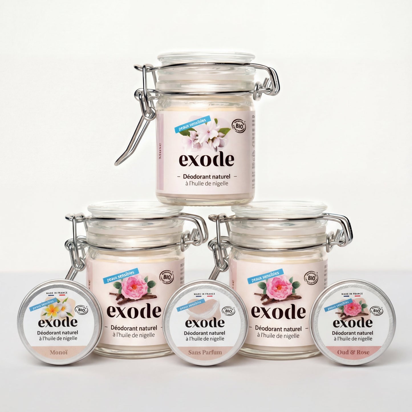Pack 3+3 - Peaux sensibles