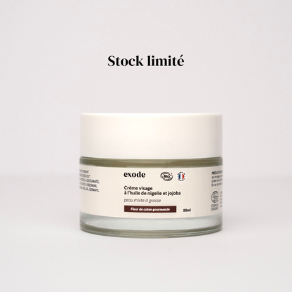 Crème visage à l'huile de nigelle
