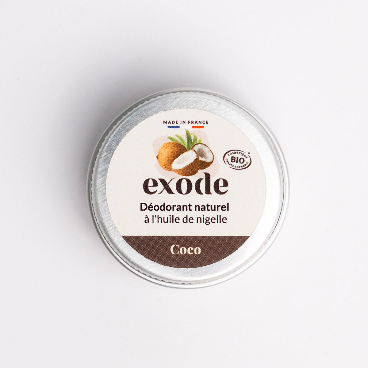 Mini déodorants nigelle – Exode naturel